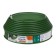 Border tape, 0.11 × 10 m, thickness 1 mm, plastic, olive, kanta