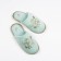 Women's slippers Rose, size 39, Aqua color