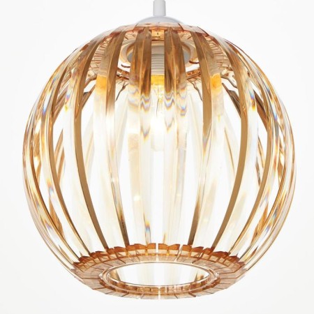 Lamp Bayerlux 3330/1, 1he27 15W, brown 21x24+60 cm