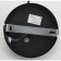 Lamp PL4 BK/BN Metal E27 60W H-pLAFON 13 cm, suspension 80 cm, black