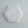 Set for creating a gypsum pan with dried flowers "hexagon"