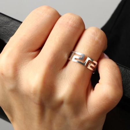 Ring "Geometry" 1.6 cm-2