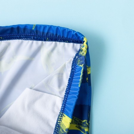 Bathing swimming trunks for the boy KAFTAN “Sharks”, height 122-128 (34), Blue color-3