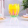 Candle-flower d/cake musical 12 x 5 cm