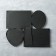 Photo frame plastic in 4 photos black 25.5x30 cm (10x15cm 9x9 cm 6.5x9 cm)