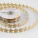Figure tape "Flower", 18 mm, 9 ± 0.5 m, beige color