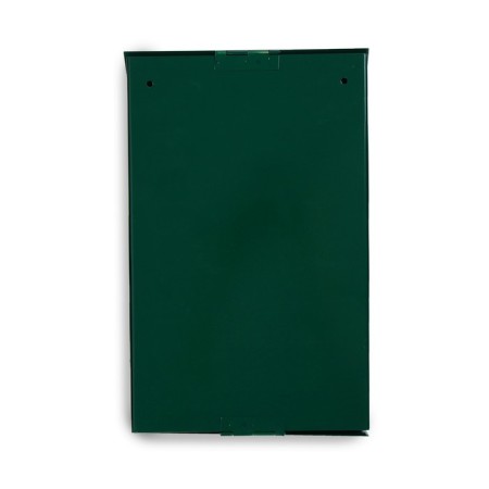 Mail box with a lock, vertical, green-9