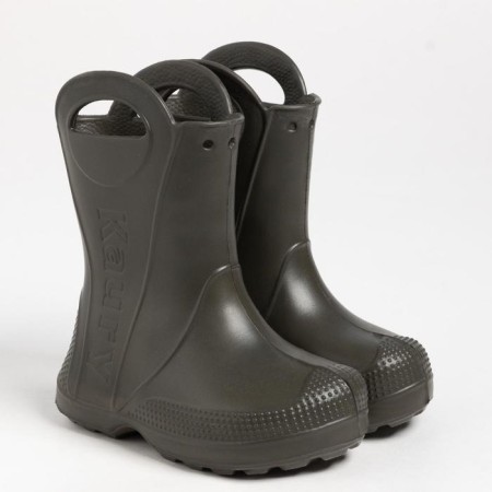 Boots for children, olive color, size 26/27