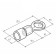 Ring Tutor isolated Ø 5.3 mm 4-6 mm² (NKI 6.0-5/NKI5.5-5) Yellow Rexant
