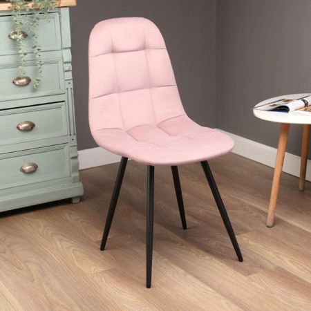 Lucas chair Velutto 11, dusty rose-6