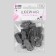The hooks are sewing, metal, for outerwear, 5 × 1.5 cm, 6 pcs, color gray color