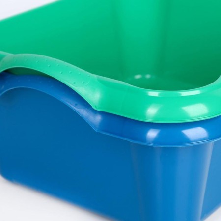 Square pelvis, 10 l, color mix-8