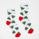 Women's socks "Christmas tree", white color, size 23-25