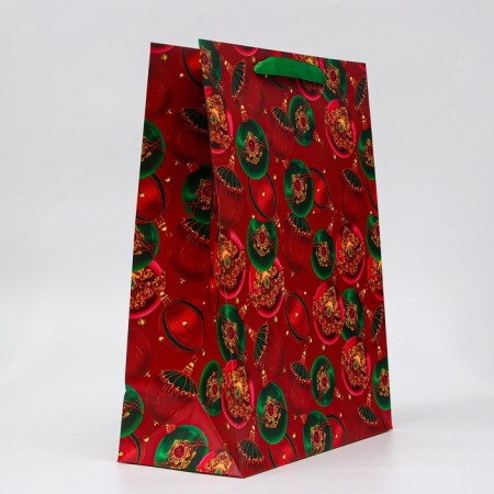 New Year. Gift package "Balls", 33 x 42.5 x 15 cm.-1