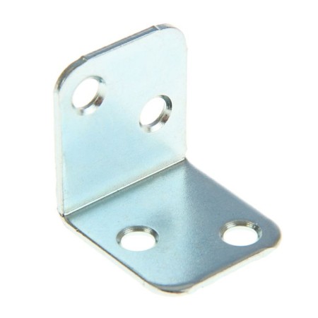 Furniture corner, 28x28x1.5 mm, zinc, in packaging 100 pcs.