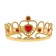 Crown "Short", with stones