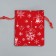 Bag gift canvas "Morozko", 10 x 12 cm +/- 1.5 cm, New Year