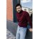 Jumper male ise, size 56, burgundy color