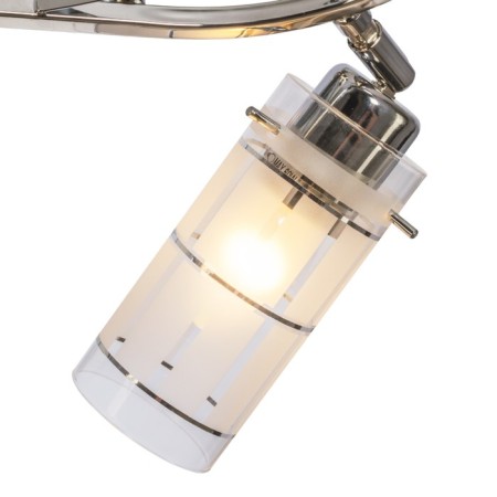 Steel Stewsvelight "Gratta" 2x40W E27 chrome 62x16x14 cm-1