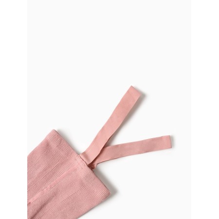 Children's tights with Minaku straps, height 68-74 cm, pink-2