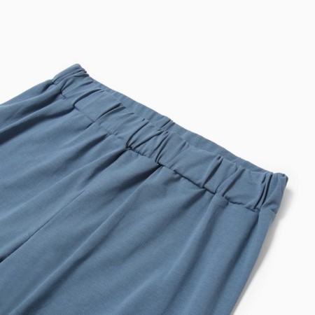 Women's home set (T -shirt/Bridges), jeans color, size 42-9