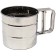 ATLANTIS flour sieve, chrome color