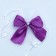 Bows on the handles of a wedding car, 4 pcs., Purple