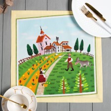 Ethel Tuscan Ethel Napkin 40x40 cm, type 1 (variety 2), 100% cotton, sarzha 190 g/m2