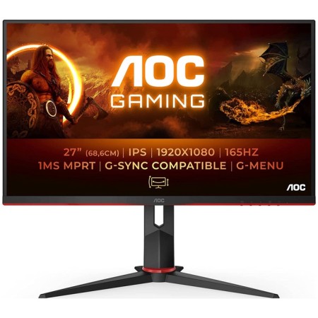 Монитор AOC 27G2SPU Black-Red