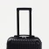 Small suitcase 20 ", lightning department, code castle, black color