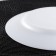 Plate plate Evedeay, D = 24 cm, glass -ceramic, white color