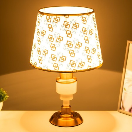 EMIGEL desktop lamp E27 40W gold 28x28x45 cm Risalux-2