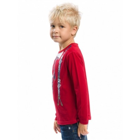 Jumper for boys, height 86 cm, red color-1