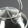 Hot teapot made of stainless steel "Arkady", 3 l, chrome color