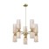 Suspension lamp Maytoni Mod302PL-10CG, E14, 10x40 W, 590x590x850 mm, gold