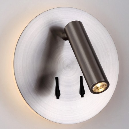 Bra Mantra Cayman, Led, 3+6W, 210+410lm, 3000k, 110x150x150 mm, silver color-1