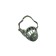 Plastic muzzle No. 1, 14 cm (spitz), khaki/camouflage