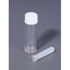 Suction cup for contact lenses 3*0.8 cm in a plastic container/silicone white droop