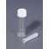 Suction cup for contact lenses 3*0.8 cm in a plastic container/silicone white droop