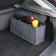 Organizer in the trunk of the car, carpet, black 50 × 25 × 15 cm