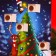 Advent calendar with mini tiles made of milk chocolate "New Year's deer", 50 g