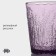 Glass glass Magistro "French lavender", 300 ml, lilac color