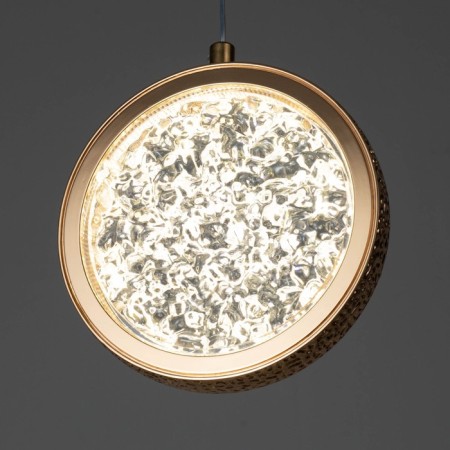 Lamp Bayerlux "Sati" 1xLED 9W gold 15x2x16-200 cm-3