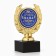 The Cup "Best Dad", award figure, plastic, gold, 13 x 7.5 cm.