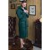 Terrious robe male, size 60, green color