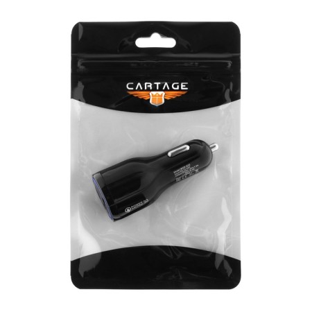 CARTAGE charger, 12-24 V, 2 USB 3.1 A, black-3