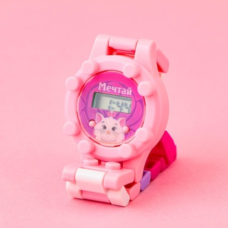 Electronic watches "Dream", with a strap-designer