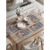 A set of napkins for setting the table "Winter jewelry", rectangular, rounded edges, size 30x46 cm, 4 pcs