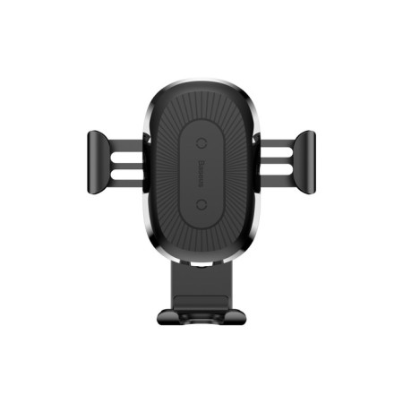 Holder for a smartphone in a car Baseus in an air duct, wireless charging, 2 a, 10W, black-1