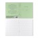 Notebook of 12 sheets in the slanting ruler, Erichkrause Visio "Classic", cover coated cardboard, offset block, green